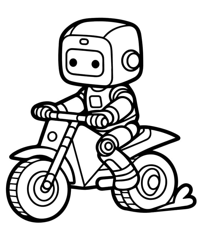 Robot Pro Tisk omalovánka