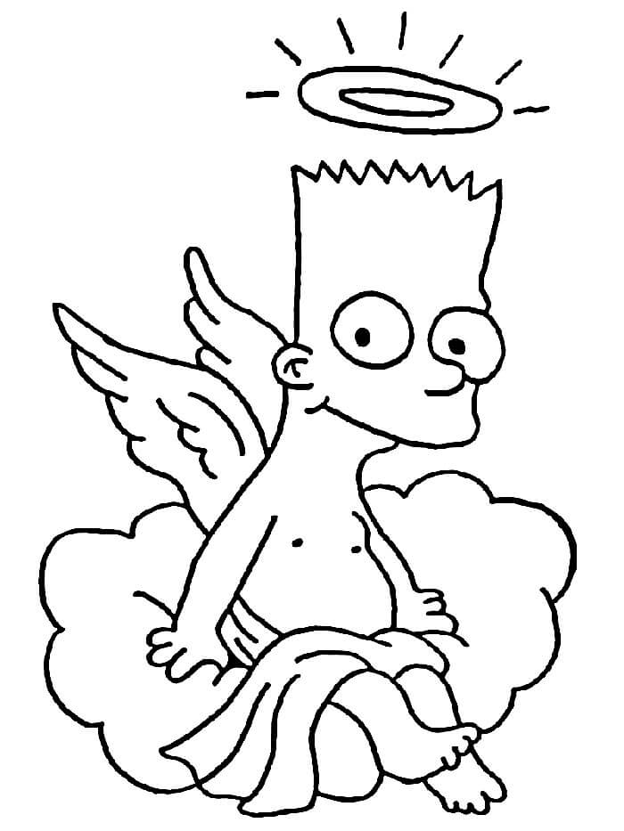 Simpsonovi (2) omalovánka