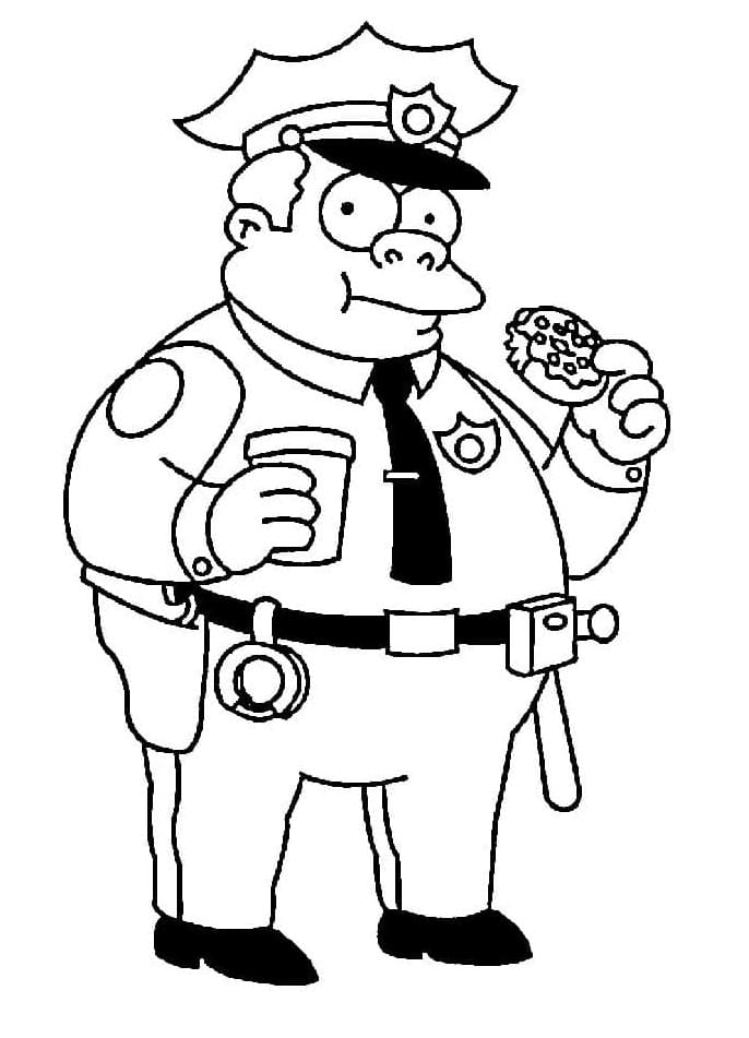 Simpsonovi Zdarma pro Děti omalovánka