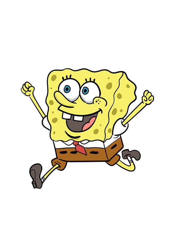 Jak Nakreslit Spongebob