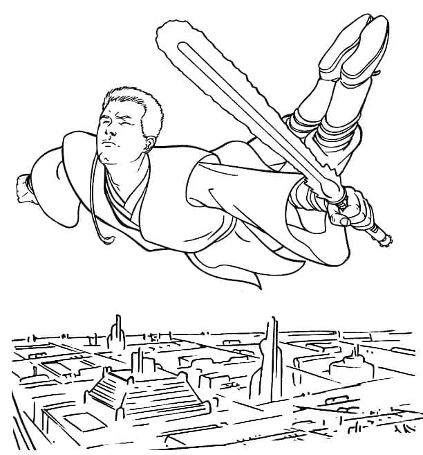 Star Wars pro 2leté Děti omalovánka