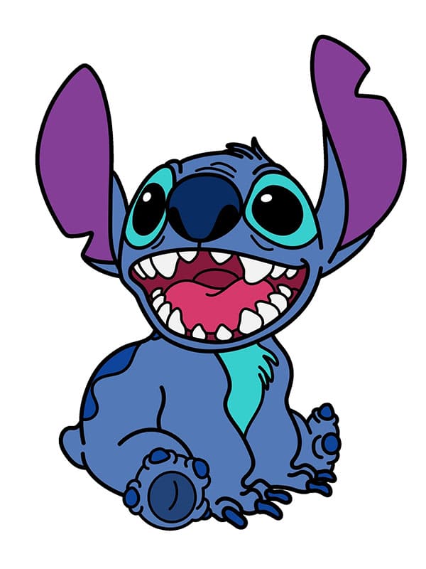 Jak Nakreslit Stitch