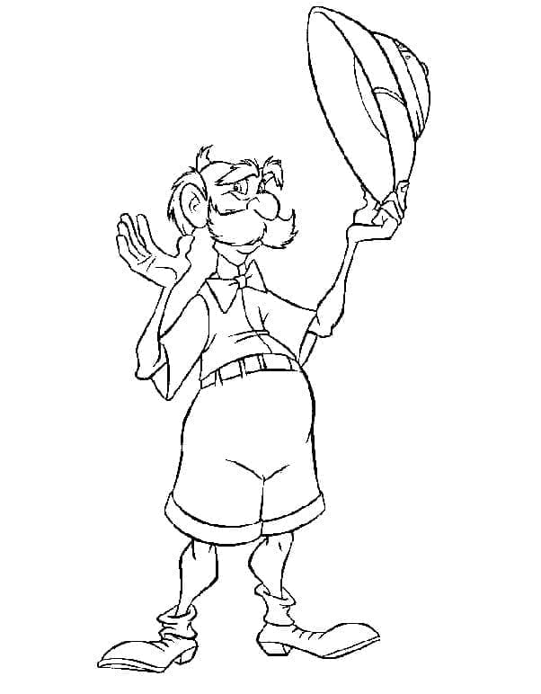 Tarzan Tisknutelný pro Děti omalovánka