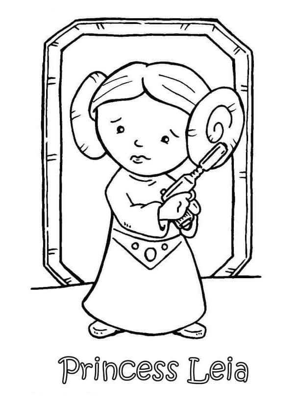 Tisknutelné Star Wars omalovánka