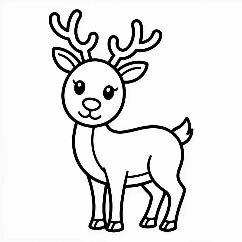 Tisknutelný Obrázek Sob omalovánka