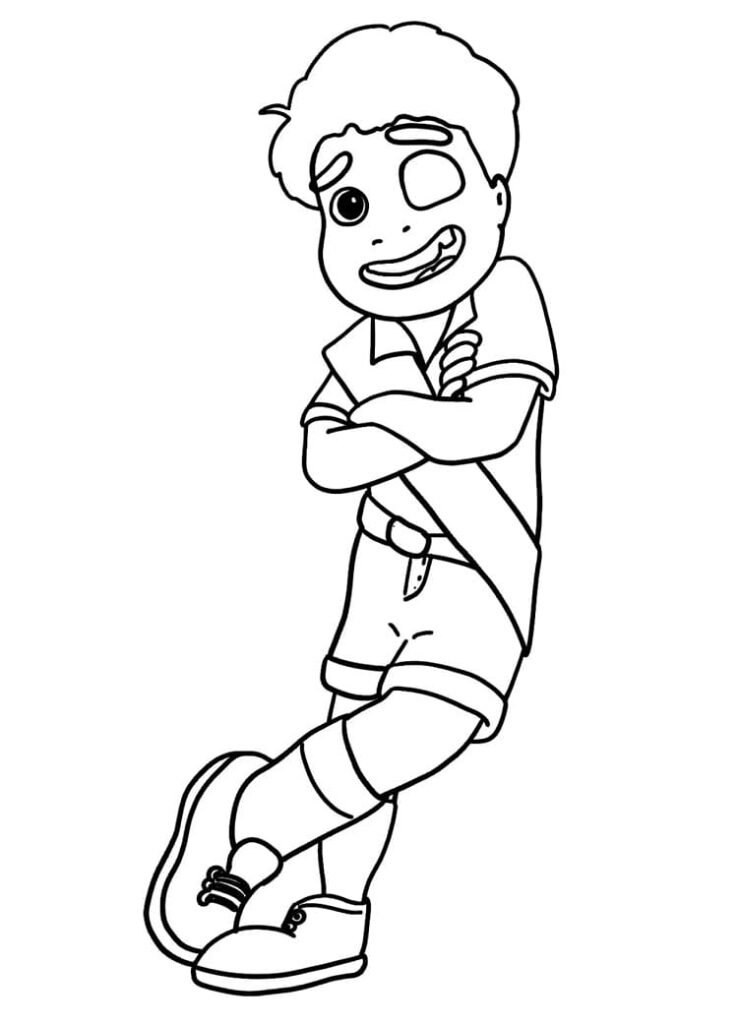 Omalovánka Tisknutelný Zdarma Elio