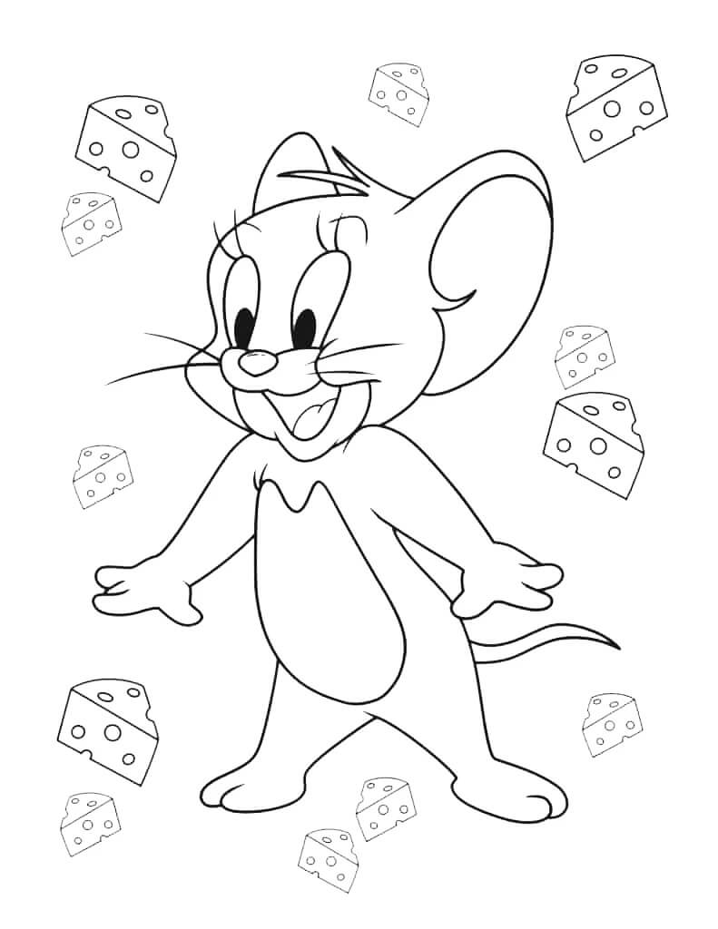 Tom a Jerry (7) omalovánka