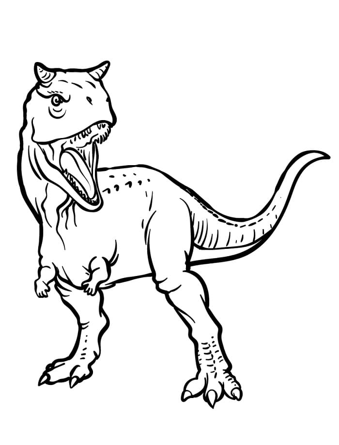 Úžasný Jurský Svět omalovánka