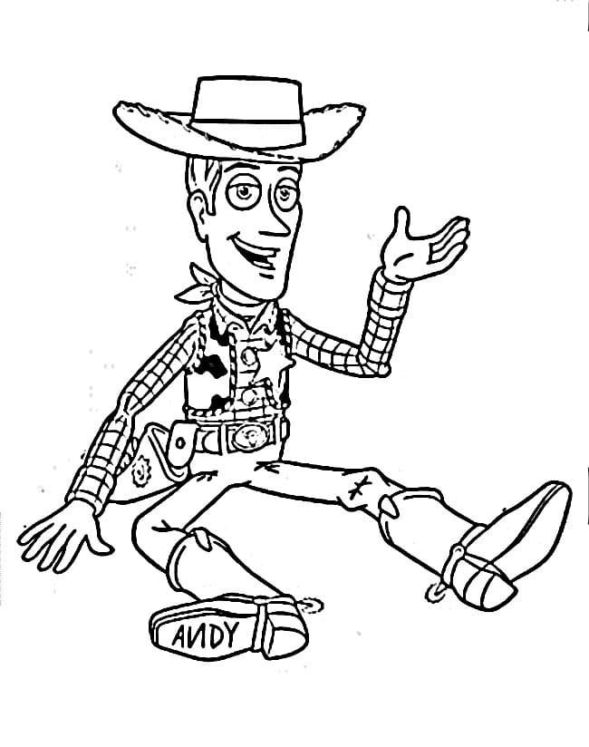 Úžasný Toy Story omalovánka