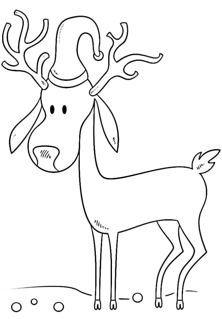 Omalovánka Velmi Roztomilý Sob