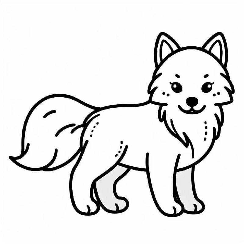 Vlk Zdarma Tisknutelný omalovánka