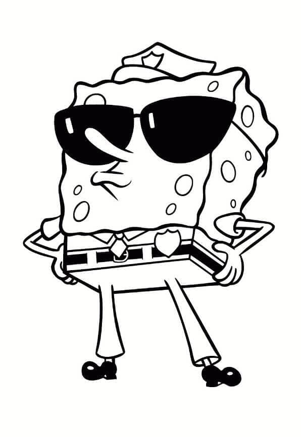 Vytisknout Spongebob omalovánka