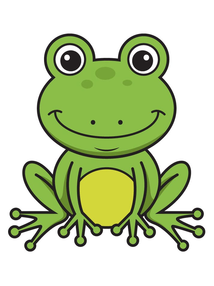 Jak nakreslit žábu