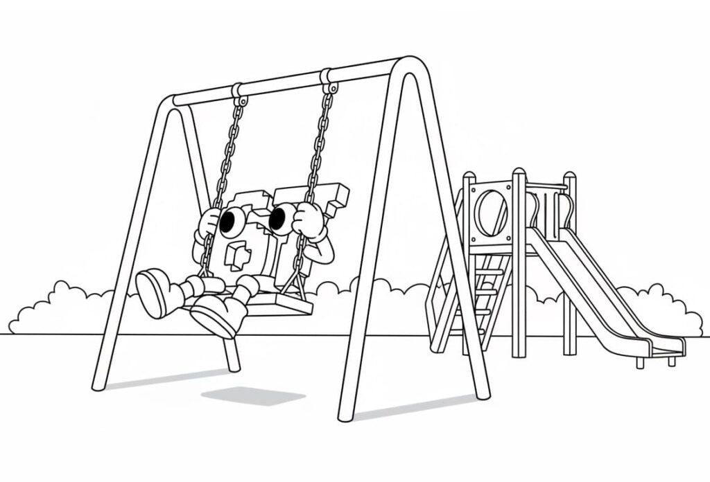 Omalovánka Zdarma 67 Brainrot pro děti