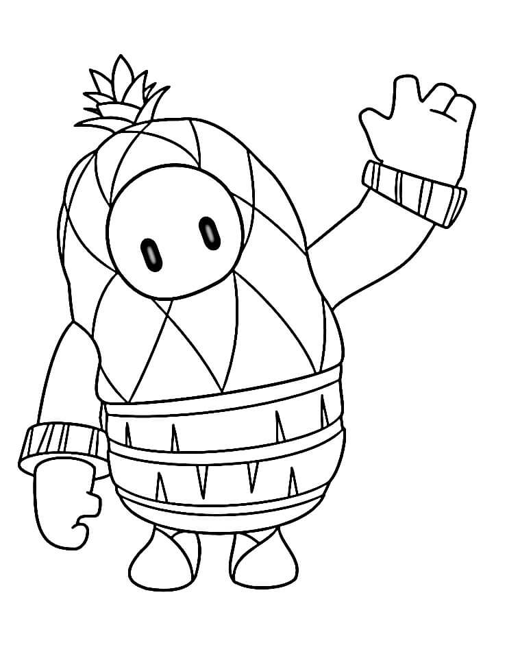 Omalovánky Fall Guys