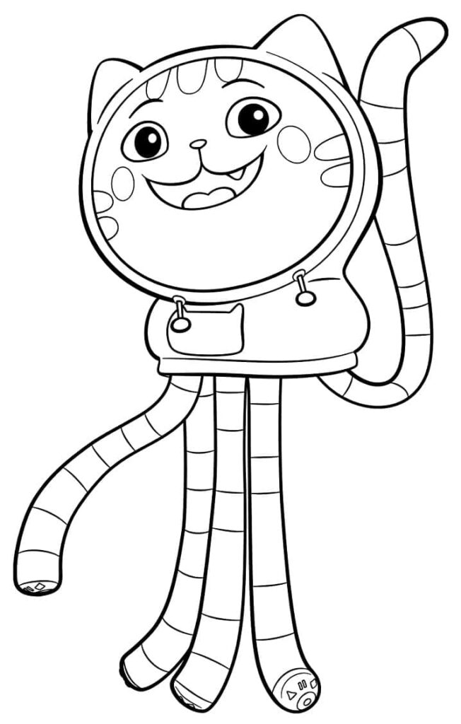 Omalovánka Zdarma Gábinin Kouzelný Domek k Tisku