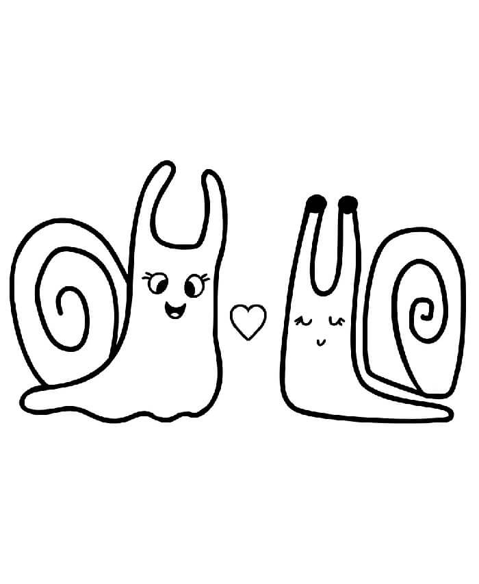 Zdarma Hlemýžď k Vytisknutí omalovánka