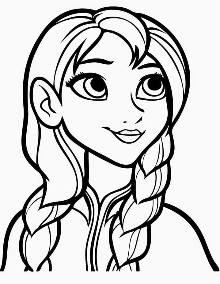 Zdarma Ledové království omalovánka