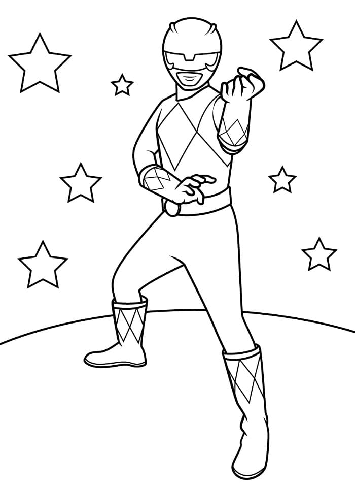 Power Rangers omalovánky