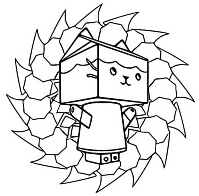 Zdarma Tisknutelná Gábinin Kouzelný Domek omalovánka