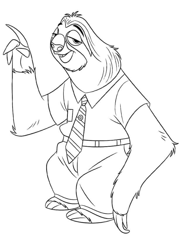 Zootropolis 2 omalovánka