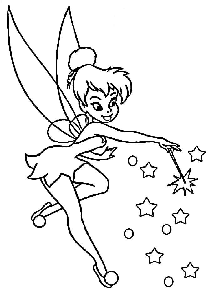 Zvonilka Zdarma omalovánka