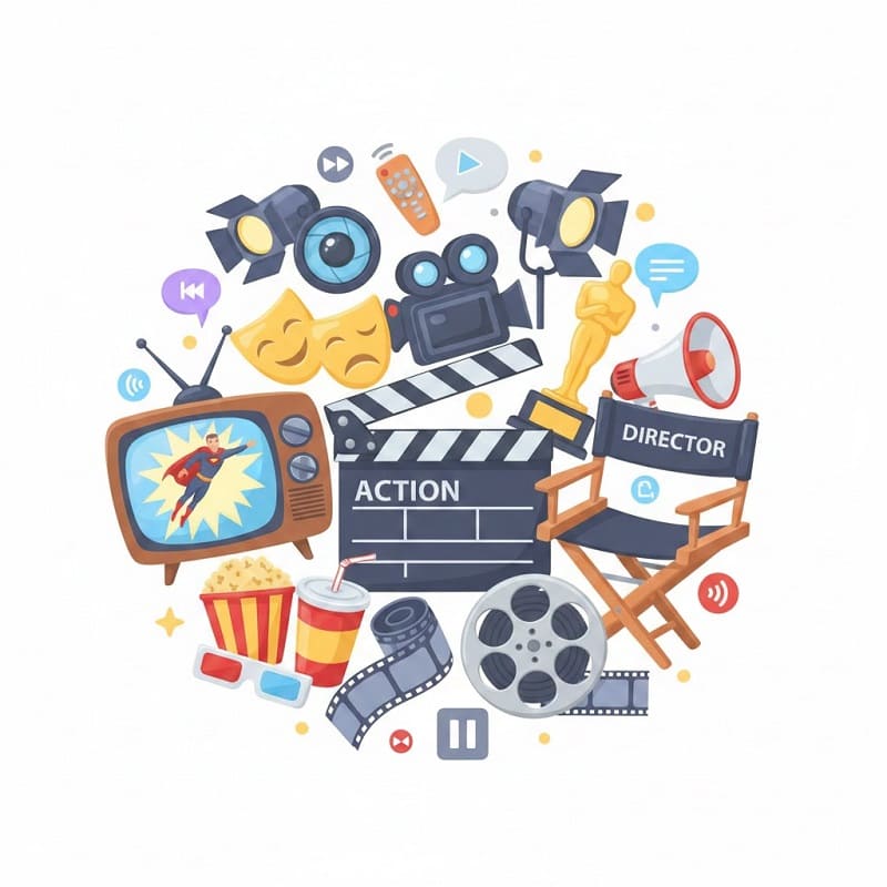 Omalovánky Televizní pořady a filmy