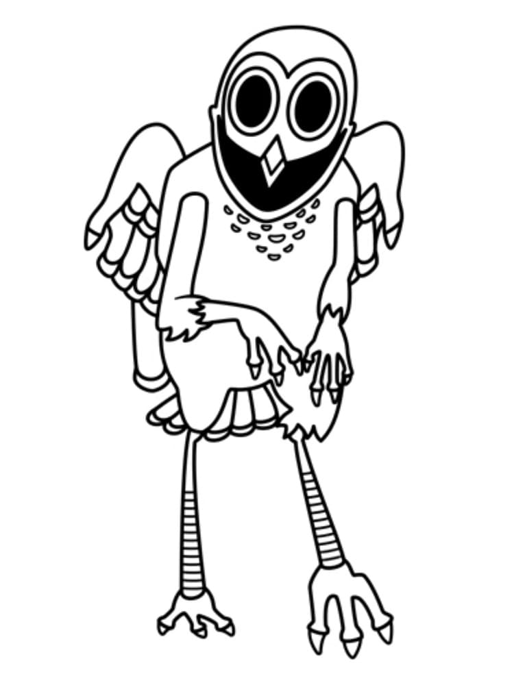 99 nocí v lese obrázek zdarma omalovánka