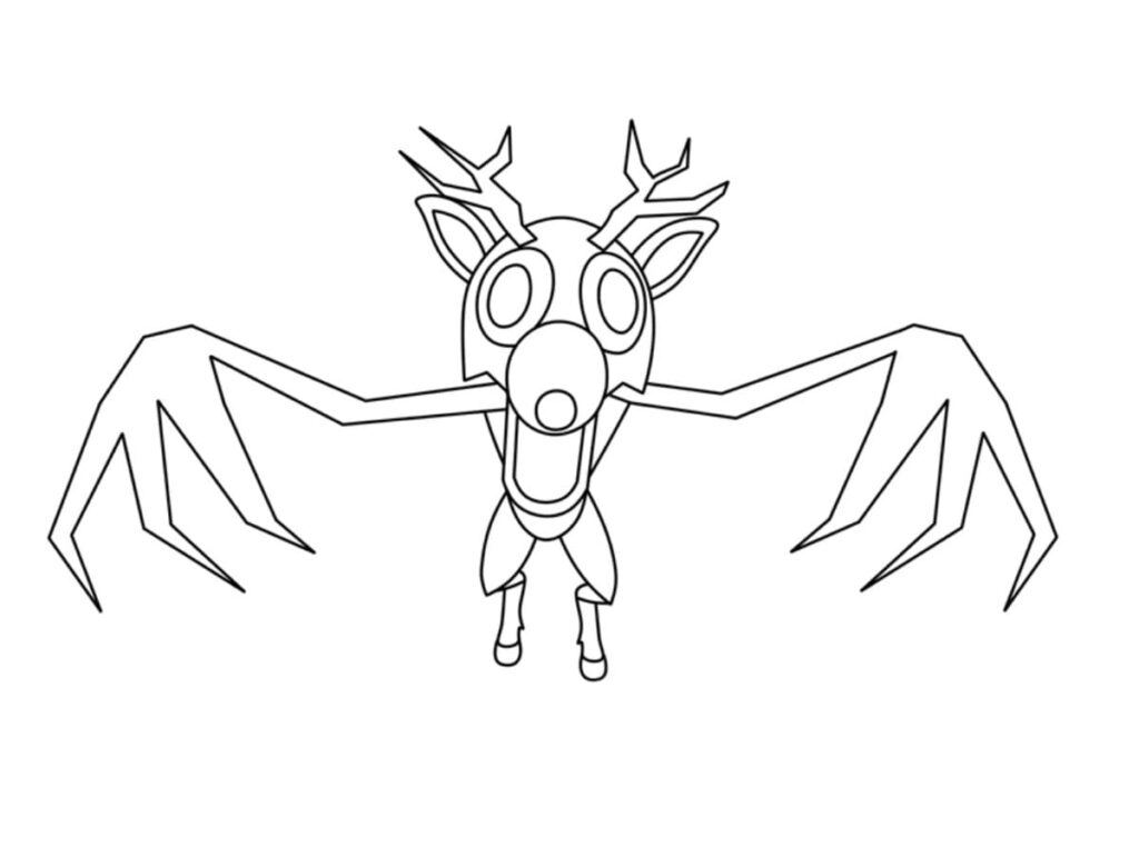 Omalovánka 99 nocí v lese pro děti