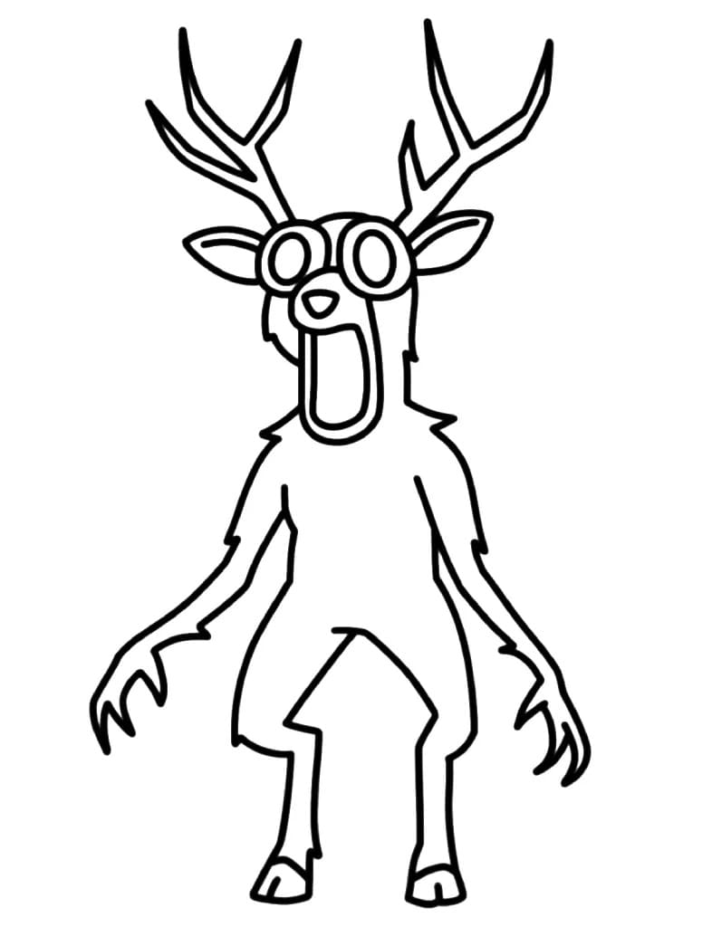 Omalovánky 99 Nocí v Lese