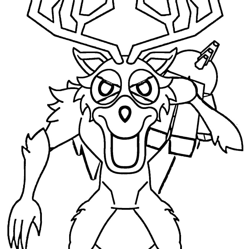 99 nocí v lese zdarma omalovánka