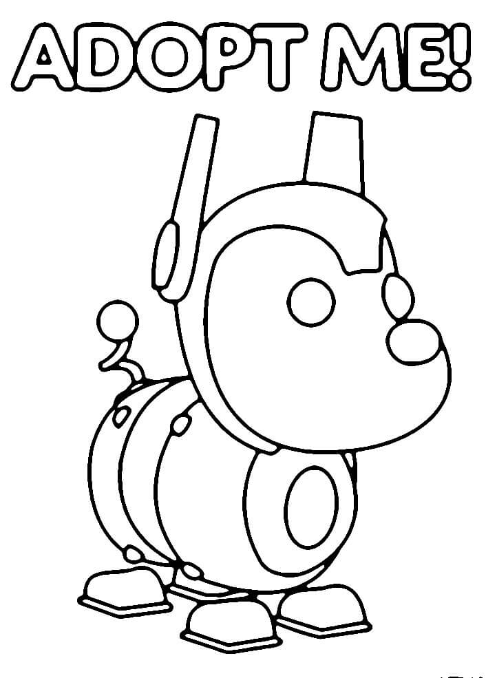 Adopt Me (27) omalovánka
