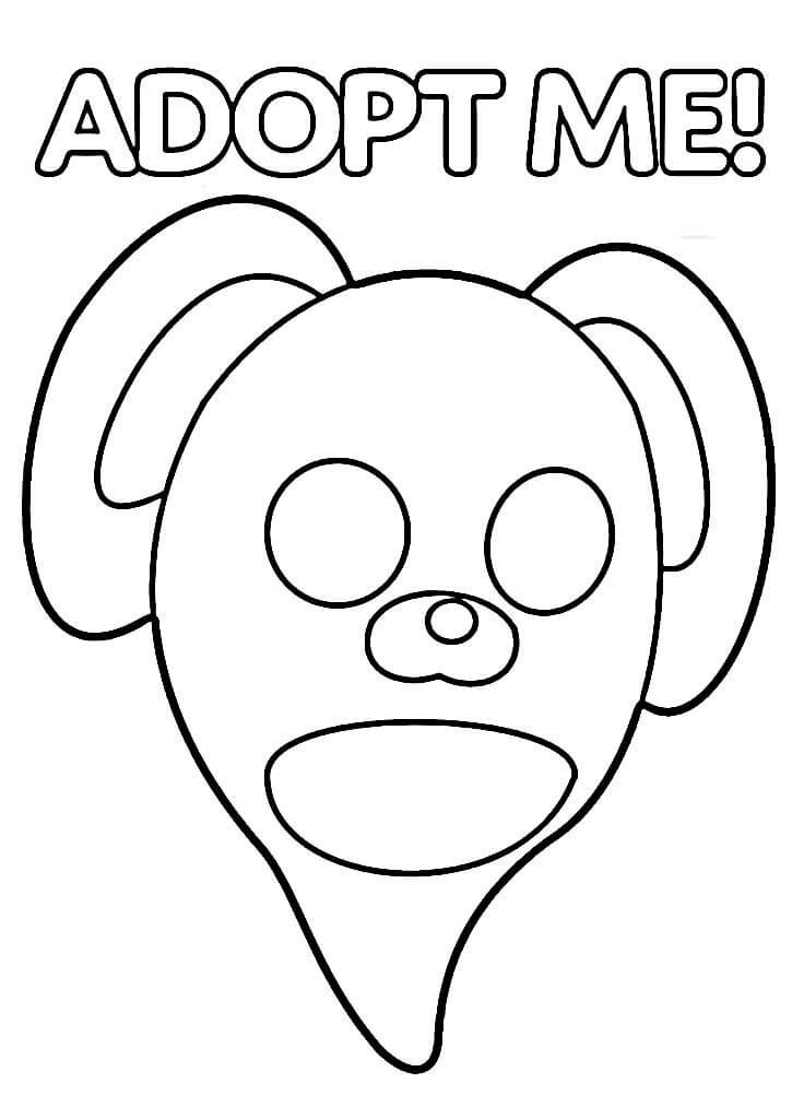 Adopt Me (34) omalovánka