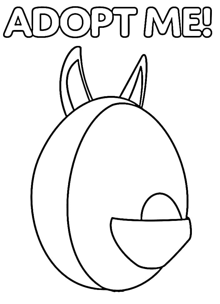 Adopt Me (7) omalovánka