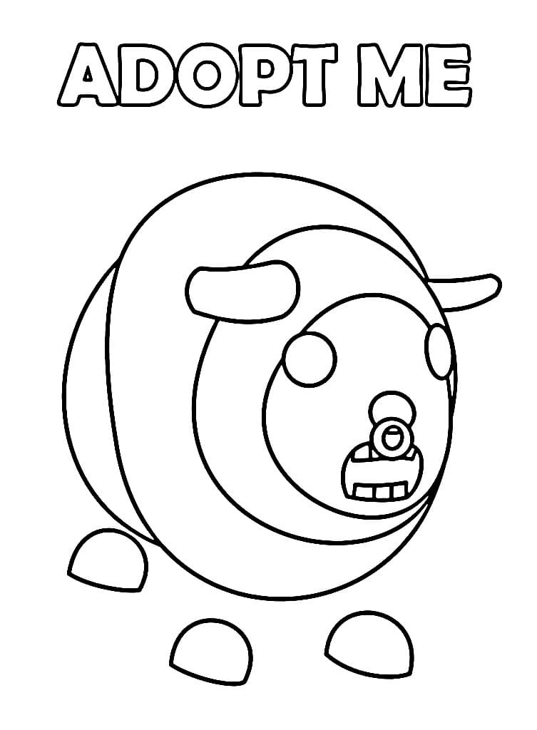 Adopt Me (9) omalovánka