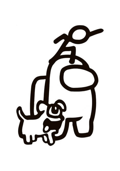 Among Us 2 omalovánka