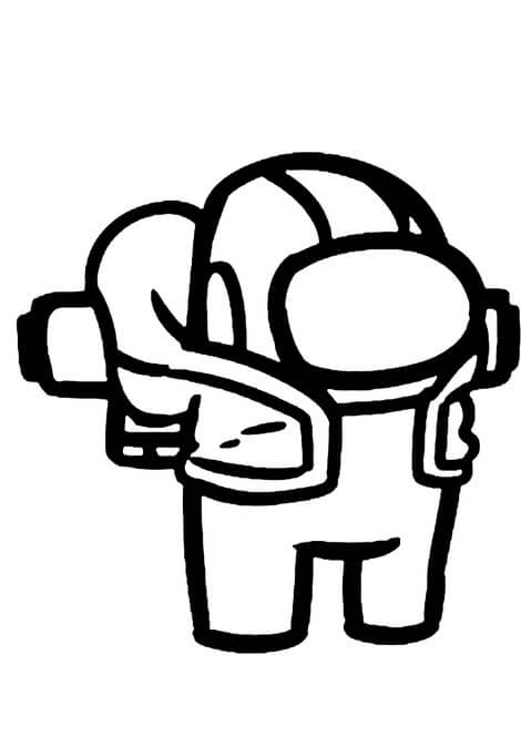 Among Us 3 omalovánka