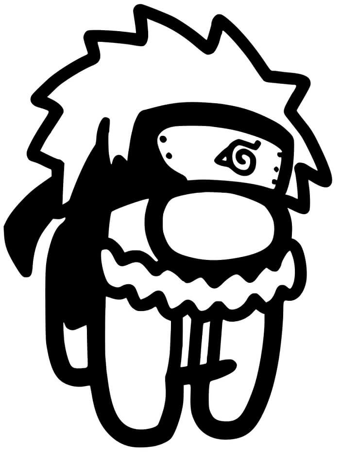 Among Us Zdarma Tisknutelné omalovánka