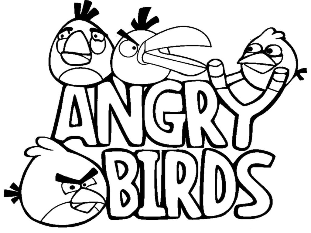 Omalovánka Angry Birds (13)