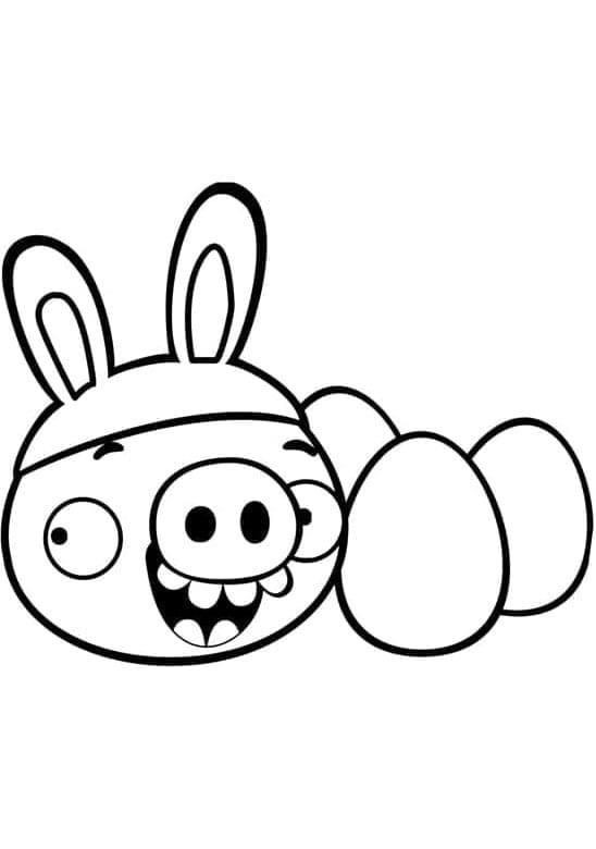 Angry Birds Zdar omalovánka