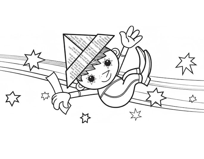 Animovaný Večerníček omalovánka