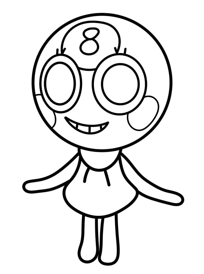 Dandy's World Neplacený Vytisknutelný omalovánka