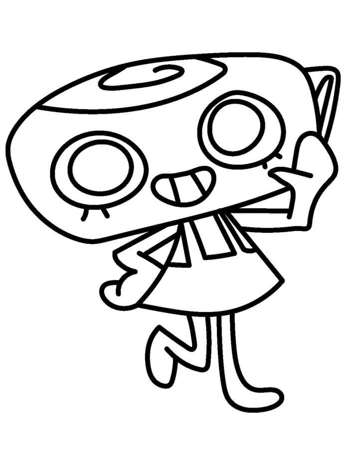 Dandy's World Pro Děti 2 Roky omalovánka