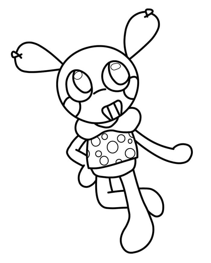 Dandy's World Pro Děti 6 Let omalovánka