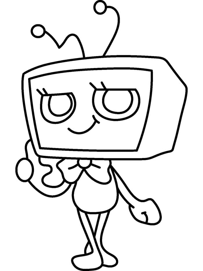 Dandy's World Pro Dětské Publikum omalovánka