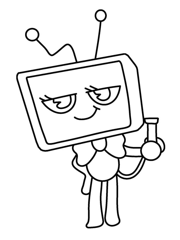 Dandy's World Tisk Neplacený omalovánka