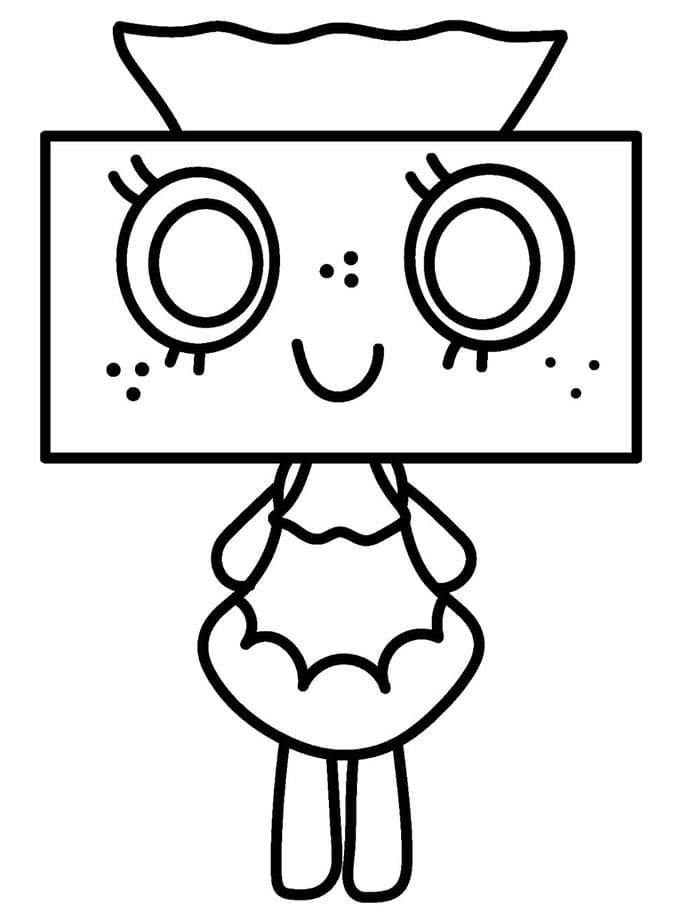 Dandy's World Volný omalovánka