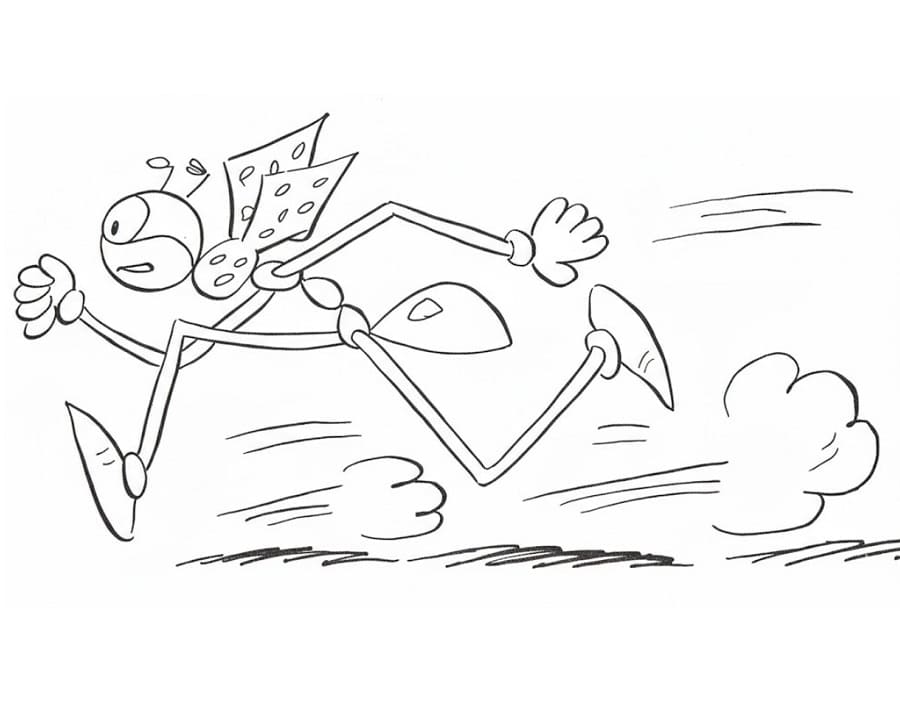 Ferda Mravenec jako dárek omalovánka