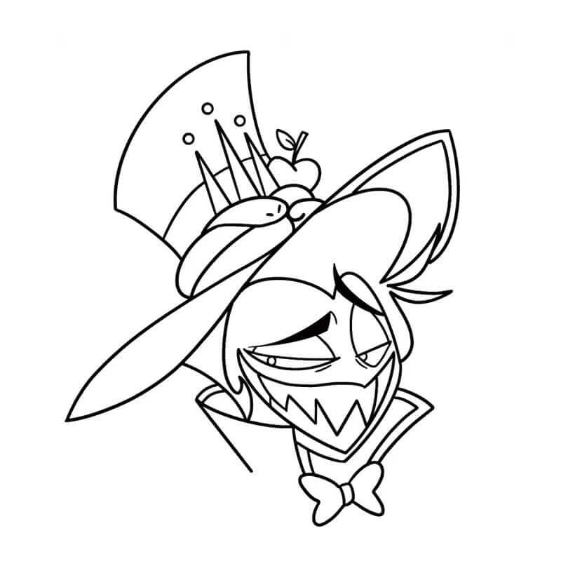 Hazbin Hotel omalovánky