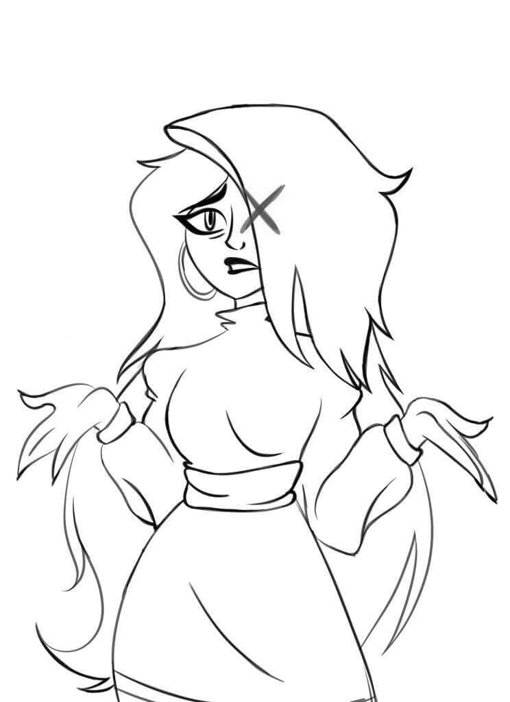 Hazbin Hotel Zdarma omalovánka